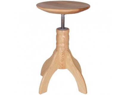 Otočná klavírní židle Skotnica, přírodní