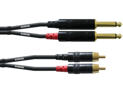 Propojovací stereo kabel Cordial CFU 0,9 PC