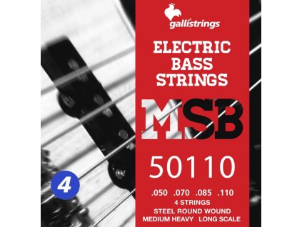 Struny na 4. strunnou baskytaru Galli Magic Sound MSB50110