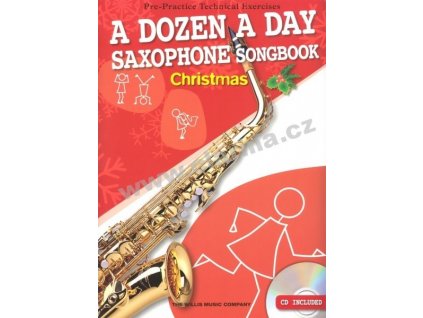 23047 1 a dozen a day christmas songbook cd altovy saxofon