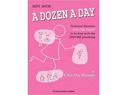 23050 1 a dozen a day by edna mae burnam mini book