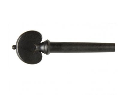Kolíček na 4/4 housle - eben, model Heart