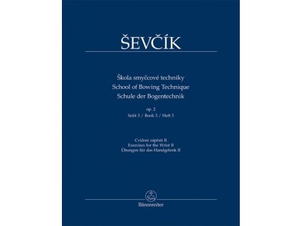 24544 skola houslove techniky op 2 sesit 2 sevcik