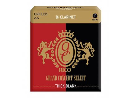 Rico Grand Concert Select Thick Blank č. 2,5 - Plátek B