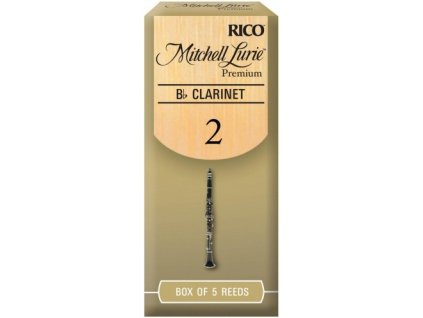 Rico Mitchell Lurie Premium č. 2 - Plátek B klarinet