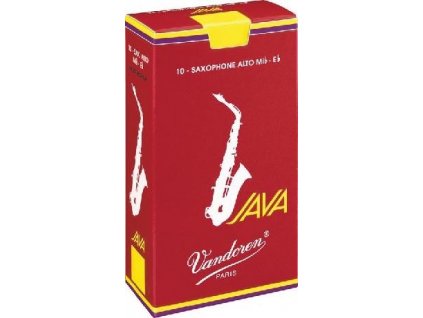 Plátek na altový saxofon VANDOREN JAVA RED CUT č.2,5-SR2625R