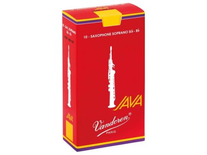 Plátek na sopránový sax VANDOREN JAVA RED CUT č.2,5-SR3025R