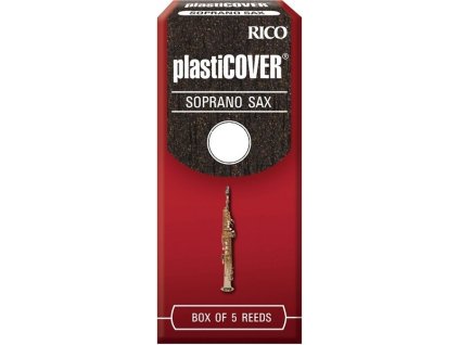 Plátek na sopránový saxofon RICO PLASTICOVER č.4