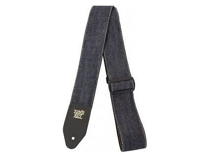 Ernie Ball Denim Strap INDIGO RINSE TAN STITCH - LIMITE