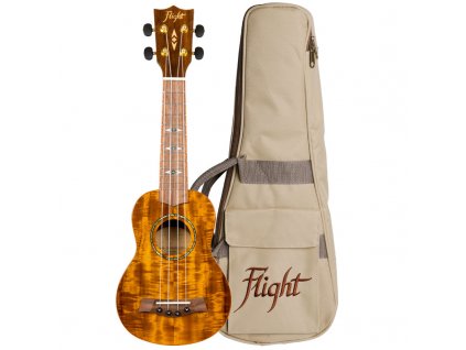 Ukulele sopránové FLIGHT DUS 445 Acacia lesk