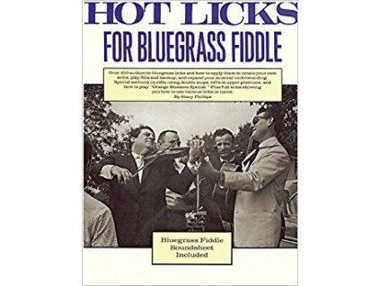 31219 hot licks for bluegrass fiddle stacy phillips