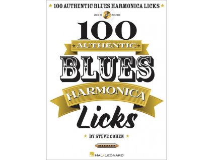 31453 3 100 authentic blues harmonica licks cd steve cohen