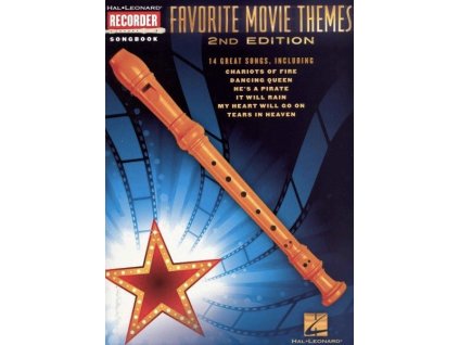 32002 favorite movie themes 2nd edition recorder songbook