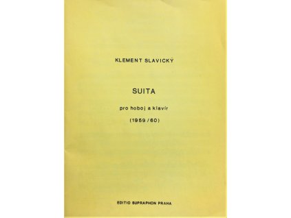 32566 klement slavicky suita pro hoboj a klavir 1959 60