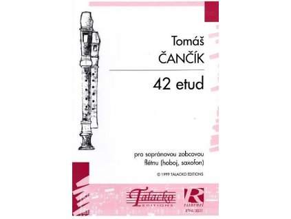 33028 1 42 etud pro sopranovou fletnu hoboj saxofon tomas cancik