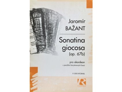 34330 jaromir bazant sonatina giocosa pro akordeon op 67b