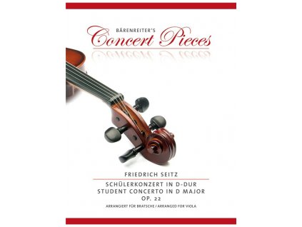 34891 student concerto op 22 pro violu a klavir friedrich seitz