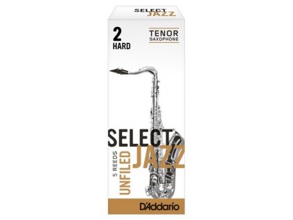 RICO RRS05TSX2H Select Jazz Tenor Saxophone Reeds 2 Hard