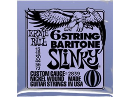 Struny na elekt. kytaru Ernie Ball Baritone Slinky EB 2839