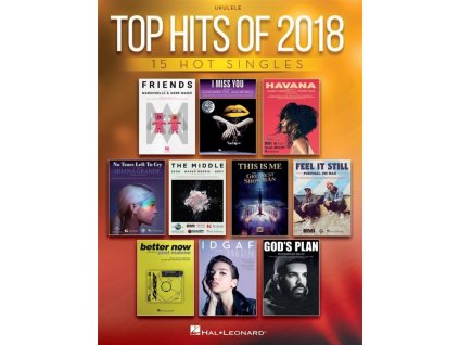 35668 top hits of 2018 15 hot singles for ukulele