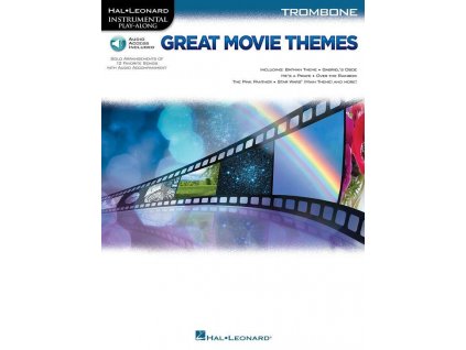 35701 great movie themes for trombone play along audio online