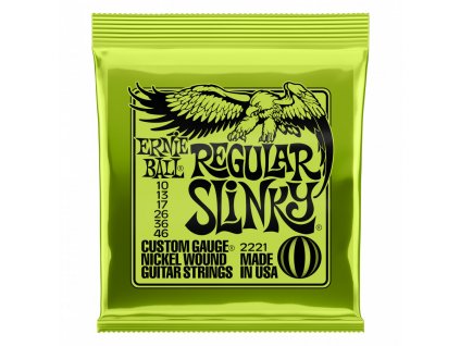 Struny na elek. kytaru Ernie Ball Regular Slinky EB2221