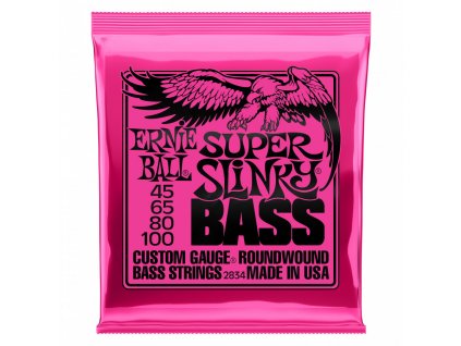 Struny na baskytaru Ernie Ball Super Slinky Bass EB 2834