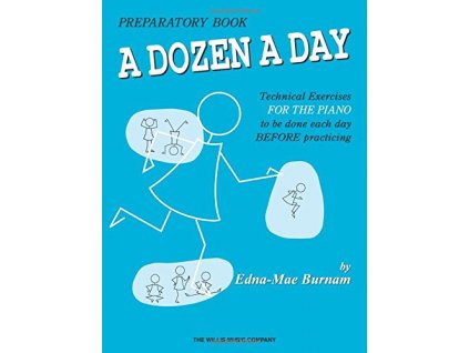 35995 1 a dozen a day by edna mae burnam preparatory book