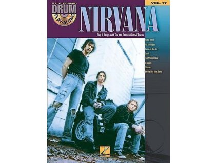 36016 drum play along volume 17 nirvana cd