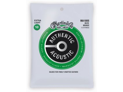 Struny na 12-ti strunnou akustickou kytaru MARTIN MA180S 10