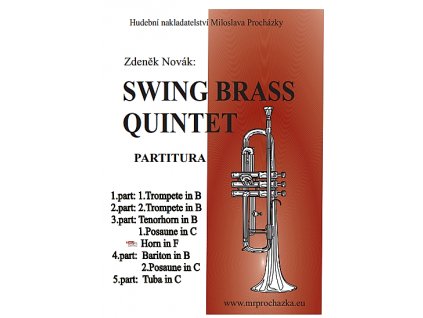 37066 swing brass quintet zdenek novak