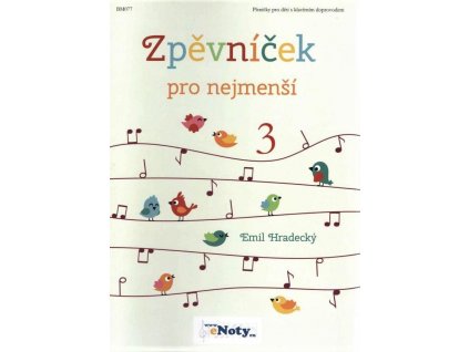 37123 zpevnicek pro nejmensi 3 hradecky emil