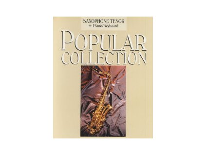 37525 popular collection pro tenor saxophone piano