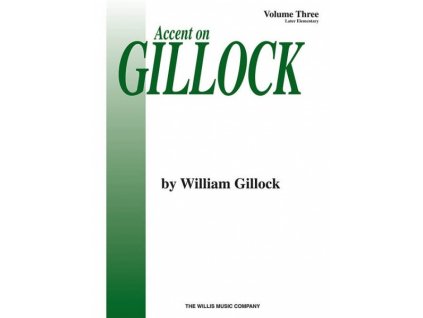37924 1 accent on gillock volume 3 noty na solo klavir