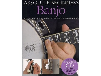 38758 noty na banjo absolute beginners banjo