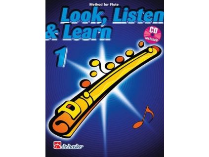 38764 noty na fletnu look listen learn 1 flute cd