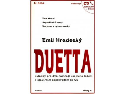 38890 duetta emil hradecky cd c hlas pro dva nastroje
