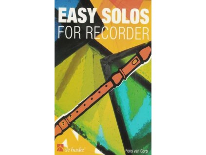 38896 noty na zobcovou fletnu easy solos for recorder cd