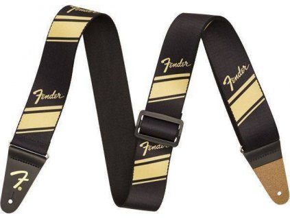 Popruh FENDER Competition Stripe Strap Gold