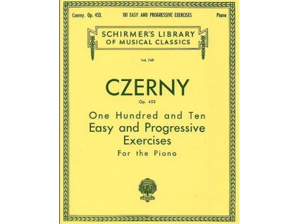 39148 noty na klavir 110 easy and progressive exercises op 453