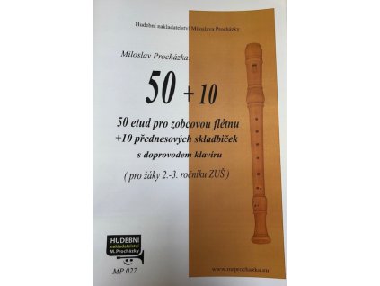 39325 noty na zobcovou fletnu 50 etud pro zobcovou fletnu