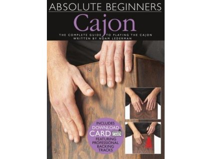 39613 noty na cajon absolute beginners cajon