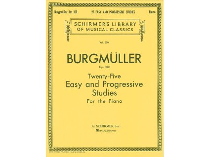 39958 noty na klavir twenty five easy and progressive studies