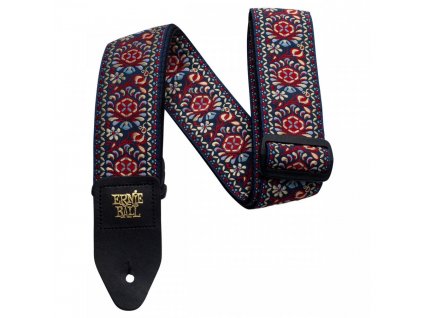 Kytarový popruh 4091 Ernie Ball Polypro Strap - Royal Bloom