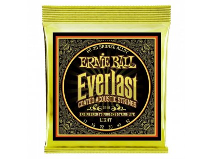 Struny Ernie Ball Everlast 80/20 Bronze 11/52 2558