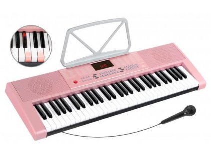 Dětské klávesy MCGREY LK-6120 Pink