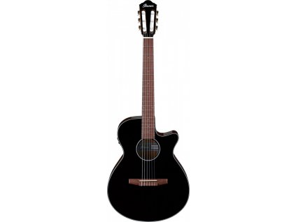 Elektro akustická kytara s nylonovými strunami Ibanez AEG50N BKH