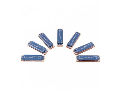 Set foukacích harmonik FENDER Midnight Blues Set of 7