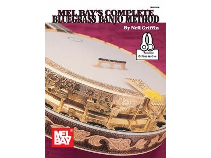 41140 noty na banjo complete bluegrass banjo method