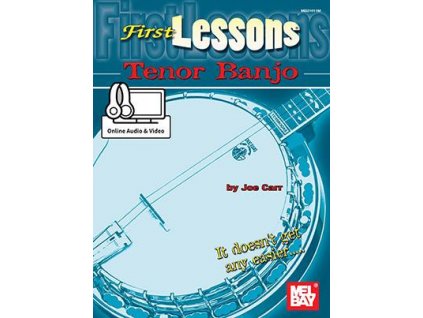 41146 noty na banjo first lessons tenor banjo